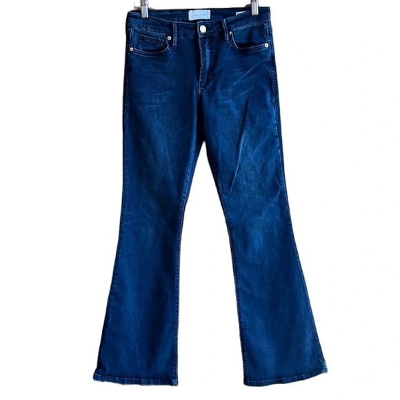 Dear John Denim - Dear John Rosa Flare Jean Dark Wash Zip/Button Closure Women’s Size 27